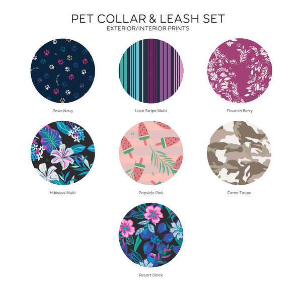 Lug Fetch Pet Collar And Leash Set