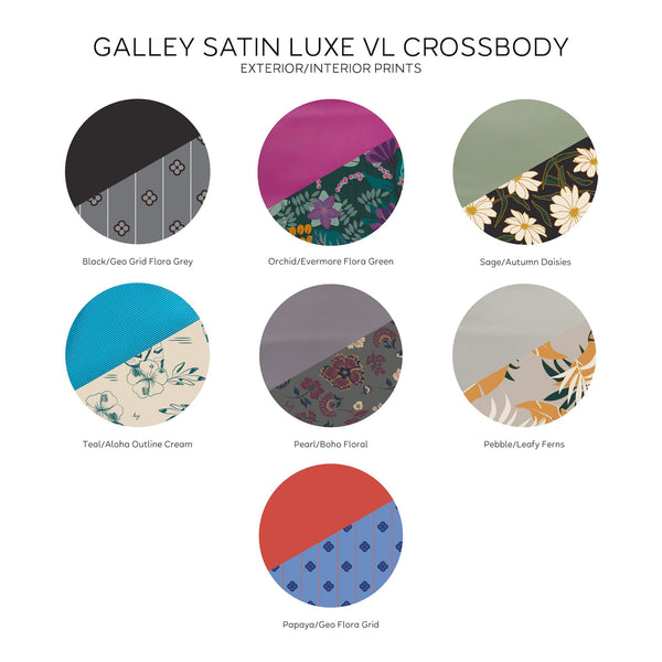 Lug Galley Satin Luxe VL Portfolio Crossbody Bag