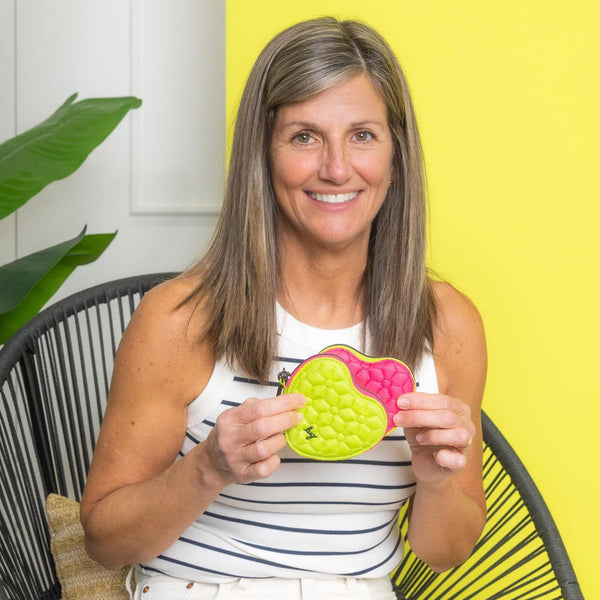 Lug Heart Pouch 2pc Set - Two-Tone