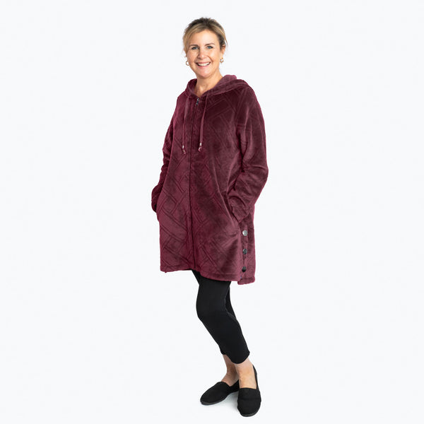 lug Huddle Plush Zip Lounger
