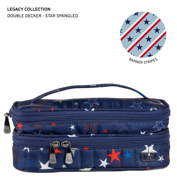 lug Legacy Collection Double Decker Cosmetic Case