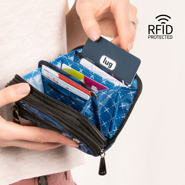 Lug Splits Compact RFID Wallet