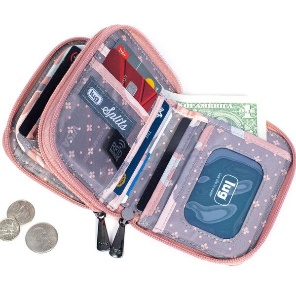 Lug Splits Compact RFID Wallet