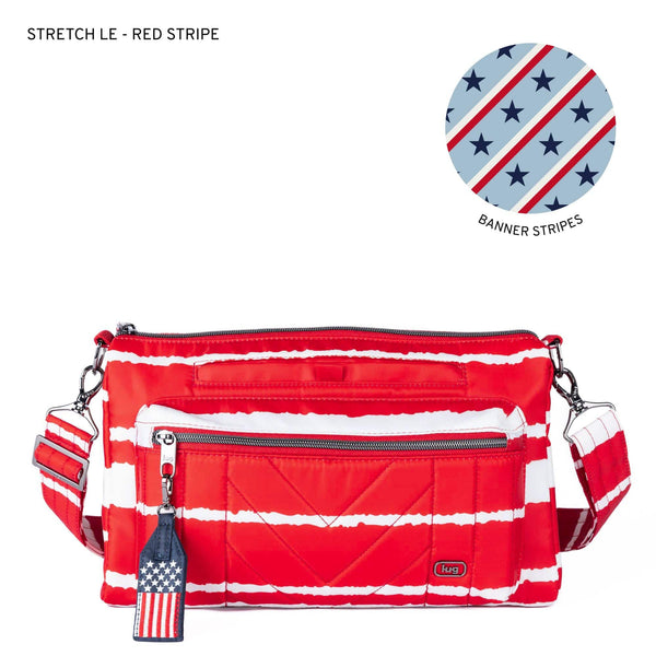 lug Stretch LE Crossbody Bag - Patriotic