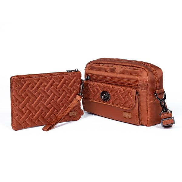 Lug Switch Crossbody Bag & Peekaboo Pouch Set