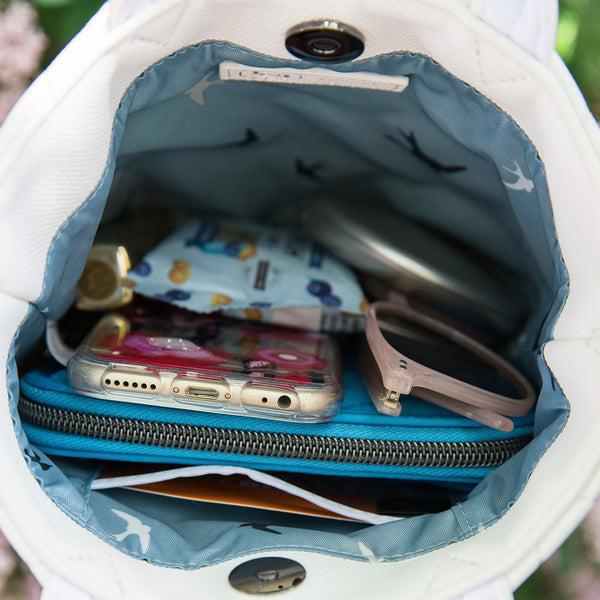 Lug Tip Toe Matte Luxe VL Crossbody Bag