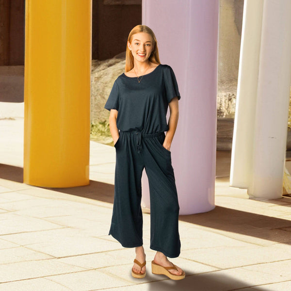 Lug Trotter Brushed Jersey Jumpsuit