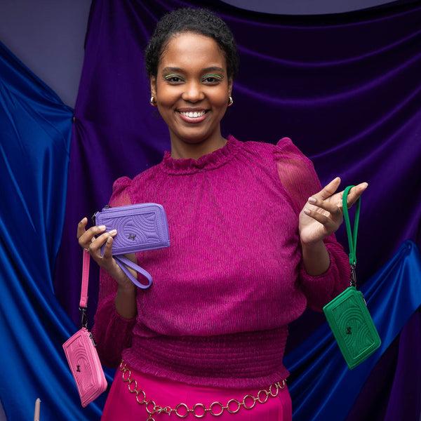 Lug Twirl Matte Luxe VL RFID Wristlet Wallet