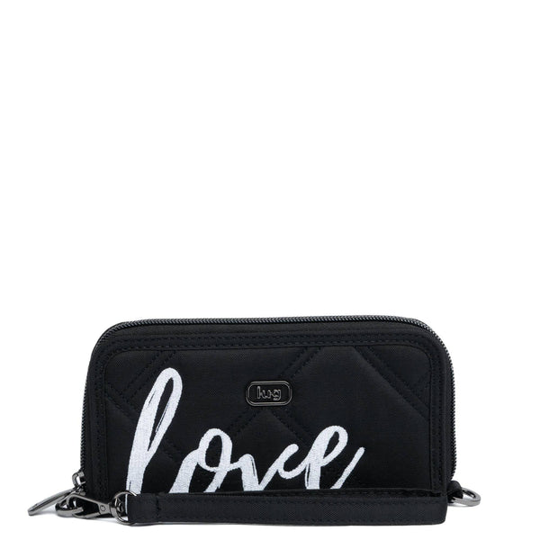 Lug Whirly Love RFID Wristlet Wallet