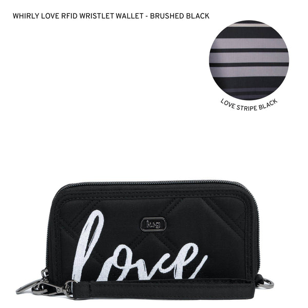 lug Whirly Love RFID Wristlet Wallet