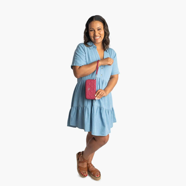 Lug Whirly Matte Luxe VL RFID Wristlet Wallet