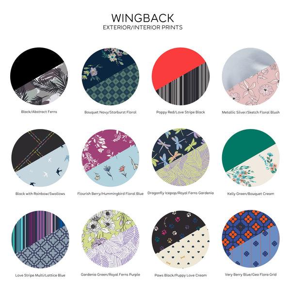 Lug Wingback Hanging Toiletry Case