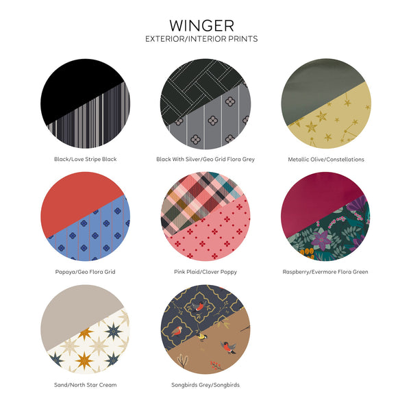 Lug Winger 2pc Hobo Bag