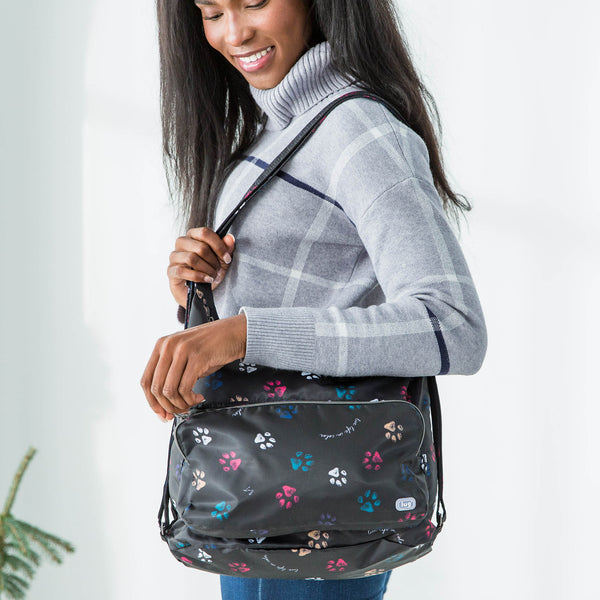 Lug Zipliner Packable Convertible Hobo Bag