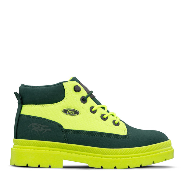 Lugz Men's Drifter Ripstop Neon Icon Chukka Boot