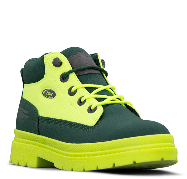 Lugz Men's Drifter Ripstop Neon Icon Chukka Boot