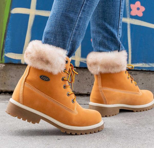 Lugz Women's Convoy Fur 6 Inch Boot