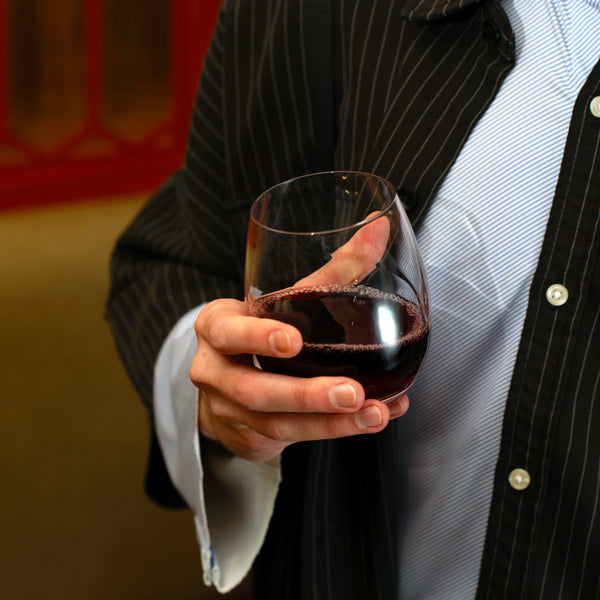 Luigi Bormioli Aero 13.5oz Stemless Wine Glasses (Set Of 6)