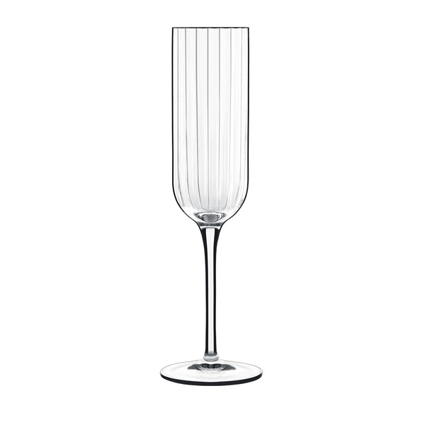 luigi bormioli Bach 7oz Prosecco Flute Glasses (Set of 4)