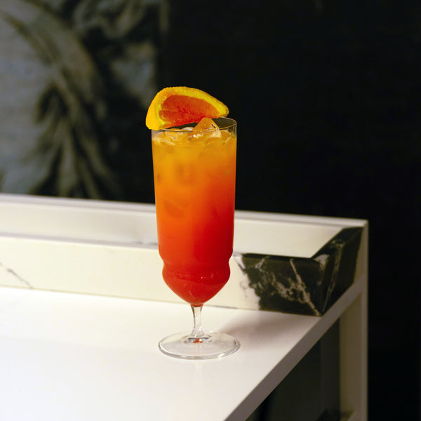 Luigi Bormioli Backdoor '20s 14oz Tequila Sunrise Cocktail Glasses (Set Of 6)