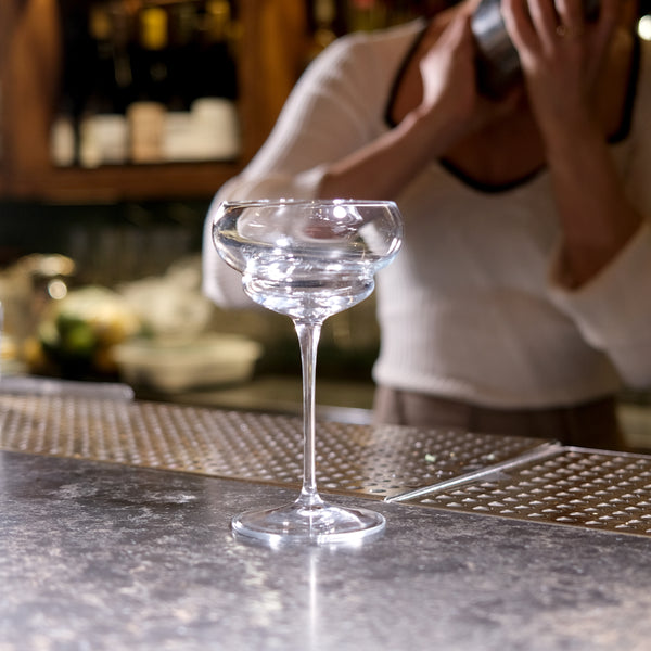 Luigi Bormioli Backdoor '20s 5.75oz Nick & Nora Cocktail Glasses (Set Of 6)