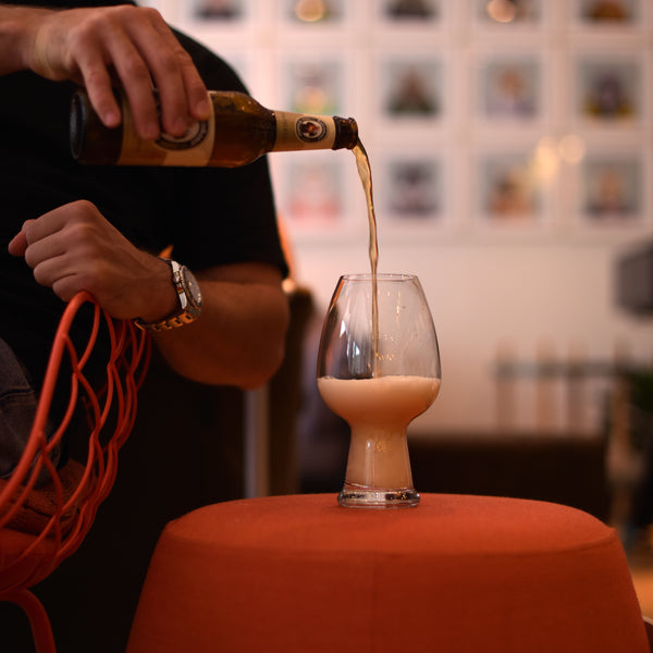 Luigi Bormioli Birrateque 26.5oz Wheat Beer Glasses (Set Of 2)