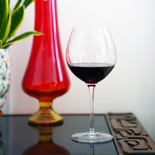 Luigi Bormioli Crescendo 22.25oz Bourgogne Red Wine Glasses (Set Of 4)