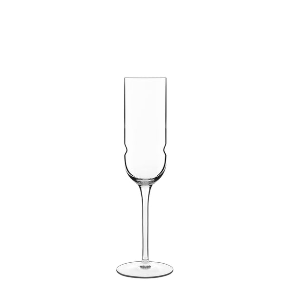 luigi bormioli Grandioso 7oz Prosecco Flute Glasses (Set of 6)