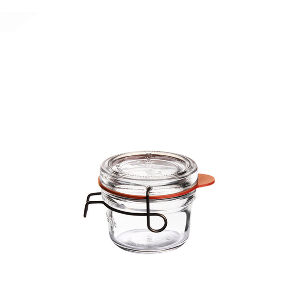 luigi bormioli Lock-Eat 4.25oz Canning & Food Jar (Set of 6)