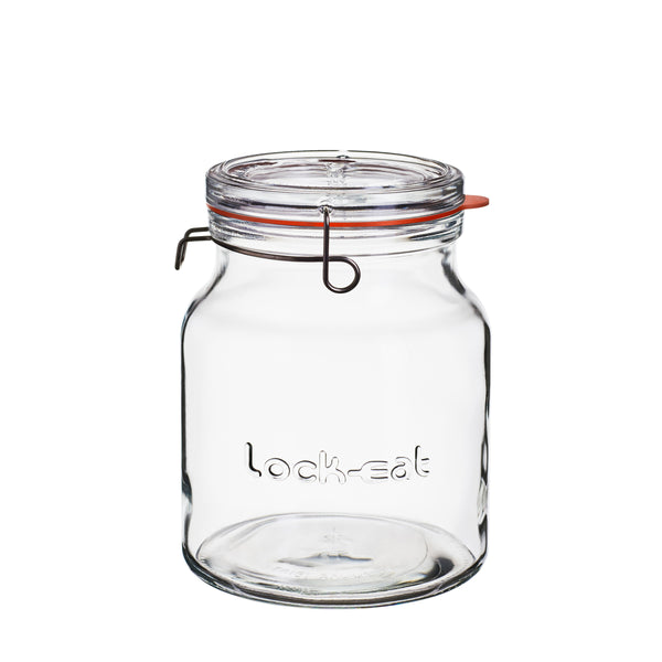 luigi bormioli Lock-Eat 67.75oz Handy Canning & Food Jar (1 Piece)