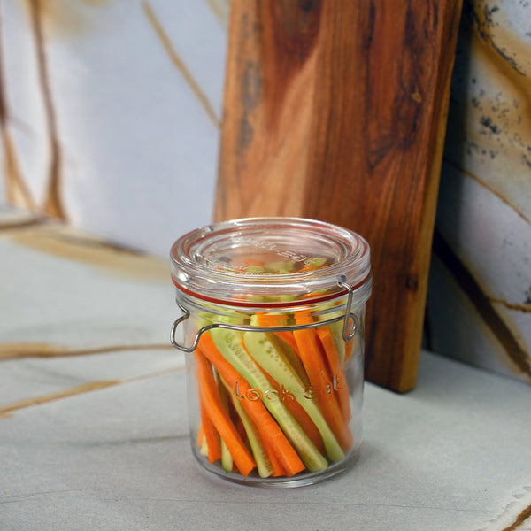 Luigi Bormioli Lock-Eat 3pc Frigo Jars Set