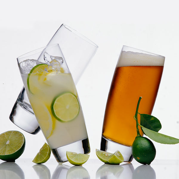 Luigi Bormioli Michelangelo Masterpiece 14.5oz Beverage Highball Glasses (Set Of 4)