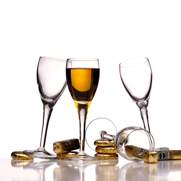 Luigi Bormioli Michelangelo Masterpiece 2.25oz Stemmed Liqueur Glasses (Set Of 4)