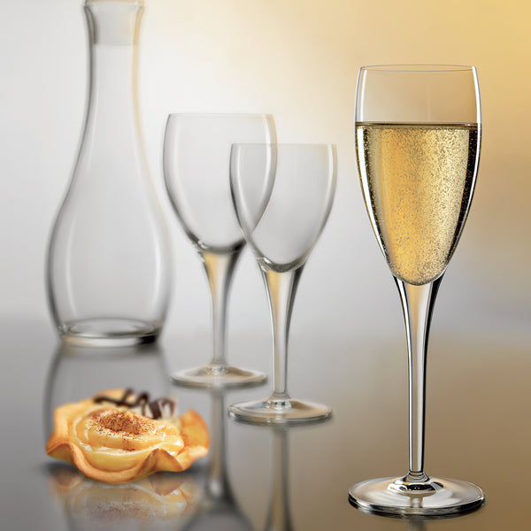 Luigi Bormioli Michelangelo Masterpiece 6.75oz Champagne Glasses (Set Of 4)