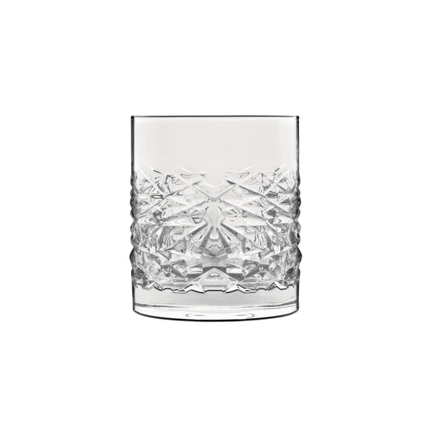 luigi bormioli Mixology 12.75oz Textures DOF Glasses (Set of 4)