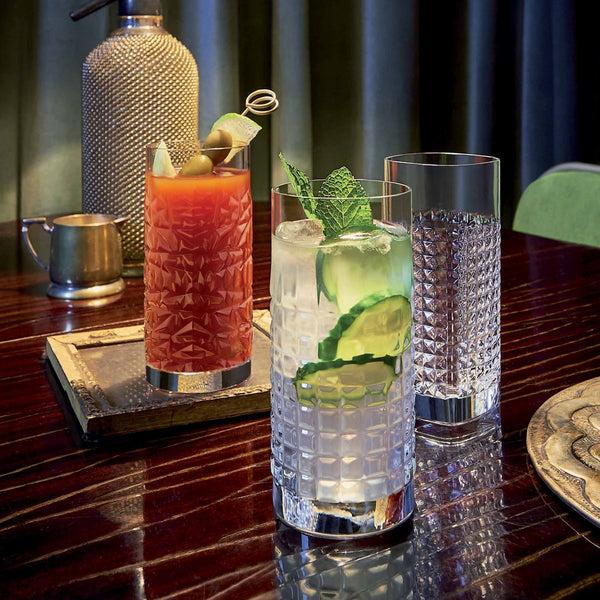 Luigi Bormioli Mixology 16.25oz Elixer Highball Glasses (Set Of 4)