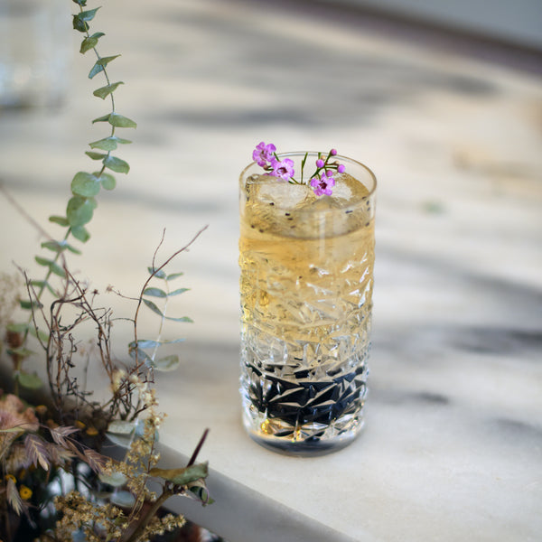 Luigi Bormioli Mixology 16.25oz Textures Highball Glasses (Set Of 4)