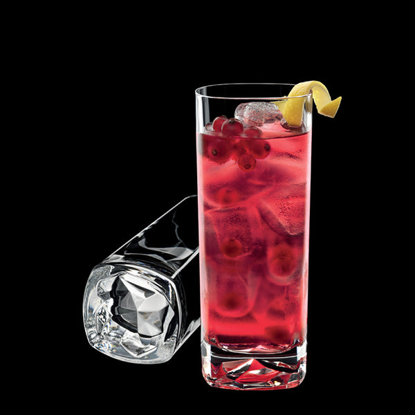 Luigi Bormioli On The Rocks 15oz Beverage Highball Glasses (Set Of 4)