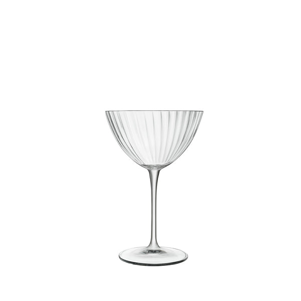 luigi bormioli Optica 7.5oz Martini Glasses (Set of 4)
