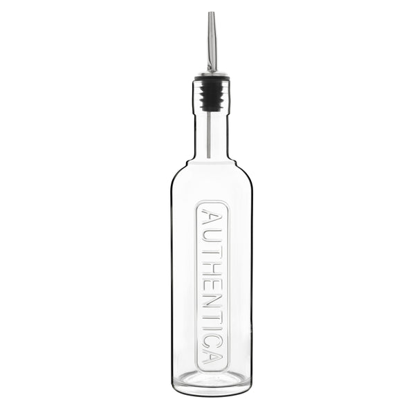 luigi bormioli Optima 17oz Authentica Bottle with Silicone / Stainless Steel Pourer (1 Piece)