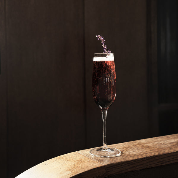 Luigi Bormioli Palace 8oz Prosecco Flute Glasses (Set Of 6)