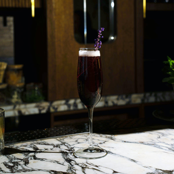 Luigi Bormioli Palace 8oz Prosecco Flute Glasses (Set Of 6)