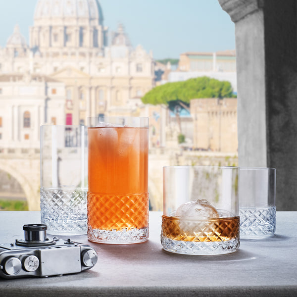 Luigi Bormioli Roma 1960 12.75oz DOF Glasses (Set Of 6)