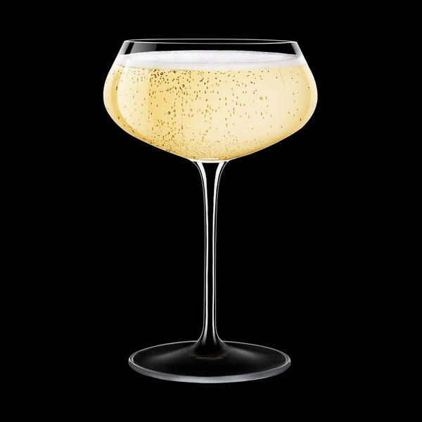 Luigi Bormioli Tentazioni 10.25oz Spumante Coupe Wine Glasses (Set Of 6)