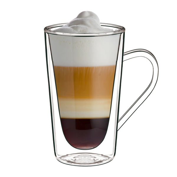 Luigi Bormioli Thermic Glass 14oz Hot Drink Double Wall Glasses (Set Of 2)