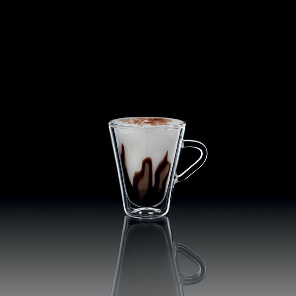 Luigi Bormioli Thermic Glass 3.5oz Espressino Double Wall Glasses (Set Of 2)