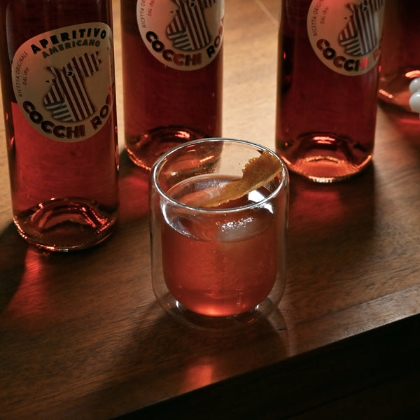 Luigi Bormioli Thermic Sublime 12.5oz Double Wall DOF Glasses (Set Of 2)