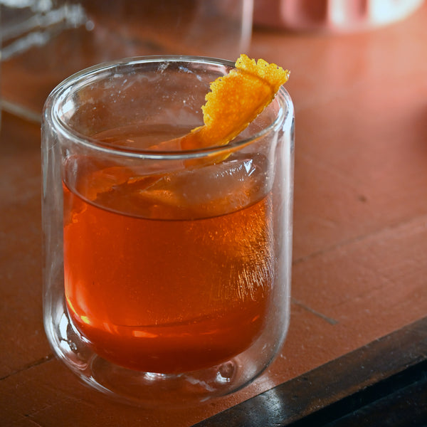 Luigi Bormioli Thermic Sublime 12.5oz Double Wall DOF Glasses (Set Of 2)