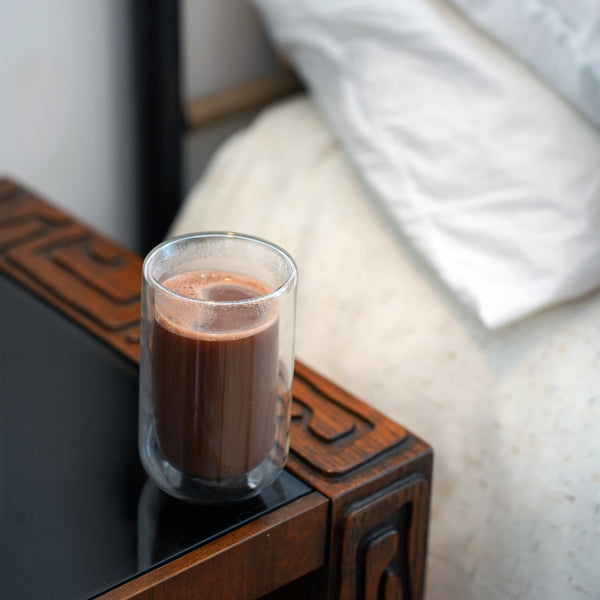 Luigi Bormioli Thermic Sublime 13.5oz Double Wall Beverage Highball Glasses (Set Of 2)