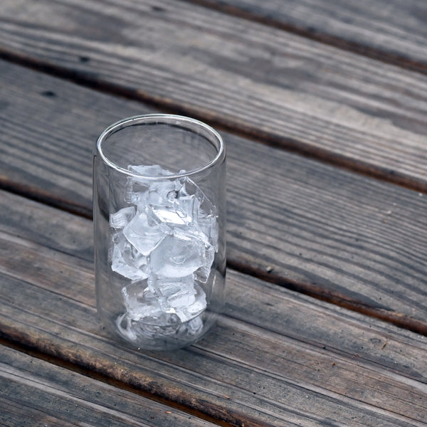 Luigi Bormioli Thermic Sublime 13.5oz Double Wall Beverage Highball Glasses (Set Of 2)